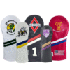 Custom Leather Headcover – 2 Stripes 2 2 Stripes 2