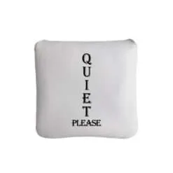 Quiet Please Mallet Putter Cover