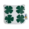 Shamrock Clover Mallet Putter Cover- LAST CALL! 3 Shamrock Appliqué Clover Mallet Putter Cover
