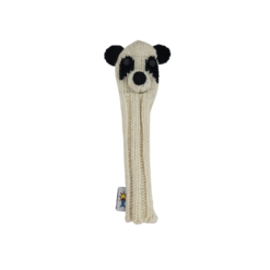 Knit Wool Panda Hybrid Headcover - LAST CALL 3 Knit Wool Panda Hybrid Headcover - LAST CALL - Image 2