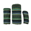 Evergreen Hand-Woven Barrel (Driver,Fairway,Hybrid, or Set) 11 evergreen woven barrel headcovers