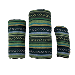 evergreen woven barrel headcovers