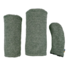 Green Chevron Tweed Woven Barrel (Driver,Fairway,Hybrid, or Set) 5 green chevron woven barrel headcovers