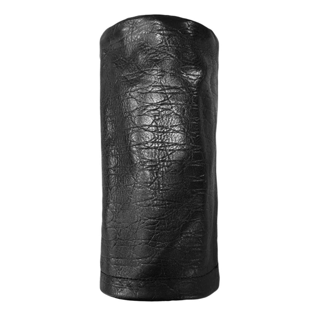 Black Croc Leather Barrel Driver 1 Black Croc Leather Barrel Driver