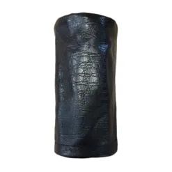 black croc barrel fairway headcover