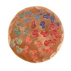 Mushroom Hand Stamped Ball Marker