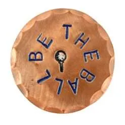 Be The Ball Hand Stamped Ball Marker