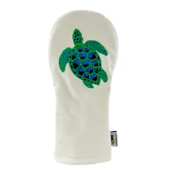 Alternative view of Hand Embroidered Sea Turtle Headcover (DR, FW, HYB or SET)