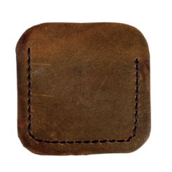 Custom Leather Ball Marker Coin Slip Holder With Your Initials - Image 3