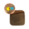 Leather Ball Marker Coin Slip Holder