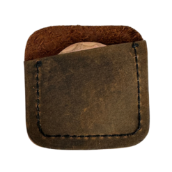 Alternative view of Leather Ball Marker Coin Slip Holder