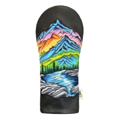 Hand Embroidered Mountain Driver Headcover