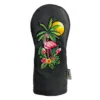 Hand Embroidered Flamingo Driver Headcover- LAST CALL 2 hand embroidered flamingo