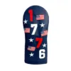Driver Headcover 1776 Applique With Embroidered Flag and Stars- LAST CALL! 5 1776 Applique Driver Headcover