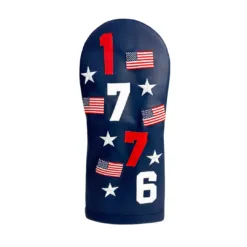 Duraleather Headcovers - SHIPS NOW! 24 1776 Applique Driver Headcover