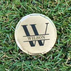 Custom Golf Ball Marker With Your Last Name or Initial Embossed- Ships Next Business Day 8 Custom Golf Ball Marker With Your Last Name or Initial Embossed- Ships Next Business Day - Image 3