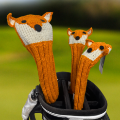 Hand Knit Fox Headcovers (Driver, Fairway, Hybrid, or Set) 6 Hand Knit Fox Headcovers (Driver, Fairway, Hybrid, or Set) - Image 2