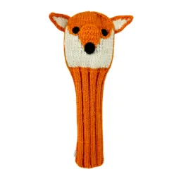 Hand Knit Fox Headcovers (Driver, Fairway, Hybrid, or Set) 7 Hand Knit Fox Headcovers (Driver, Fairway, Hybrid, or Set) - Image 3