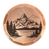 mountain embossed ball marker