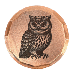 Owl Embossed Ball Marker