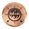 Compass Embossed Ball Marker 5 Compass Embossed Ball Marker