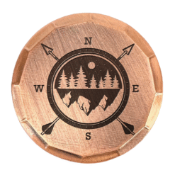Compass Embossed Ball Marker