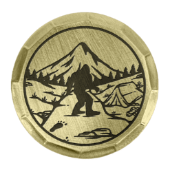 Alternative view of Bigfoot Embossed Ball Marker