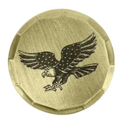 Alternative view of Eagle Embossed Ball Marker