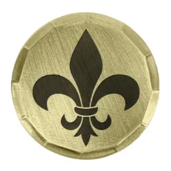 Alternative view of Fleur-de-lis Embossed Ball Marker