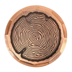 Tree Rings Embossed Ball Marker