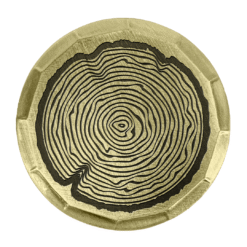 Alternative view of Tree Rings Embossed Ball Marker