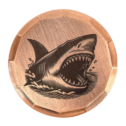 Shark Embossed Ball Marker