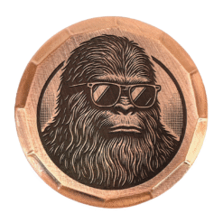 Sasquatch Embossed Ball Marker
