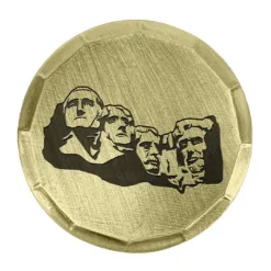 Mount Rushmore Embossed Ball Marker 6 Mount Rushmore Embossed Ball Marker - Image 2