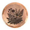 Wild Flower Embossed Ball Marker 10 wild flower embossed ball marker