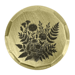 Alternative view of Wild Flower Embossed Ball Marker