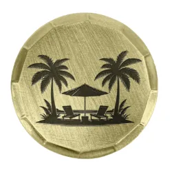 Alternative view of Palm Tree Embossed Ball Marker