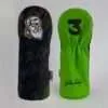 John Daly Black and Lime Green Fairway Headcover 5 John Daly Black & Lime Green Fairway Headcover