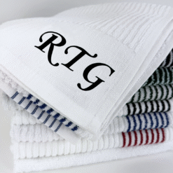 Serviette De Golf Université De Charleston - 44 X 22 Pouces, Coton Brodé, Neuf - Idéal Caddy Ou Décoration