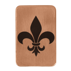 Fleur-de-lis Embossed Ball Marker 9 Fleur-de-lis Embossed Ball Marker - Image 5
