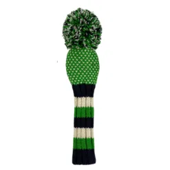 Lime, Navy, White Chevron Knit Wool Headcovers- LAST CALL! 8 Lime, Navy, White Chevron Knit Wool Headcovers- LAST CALL! - Image 3