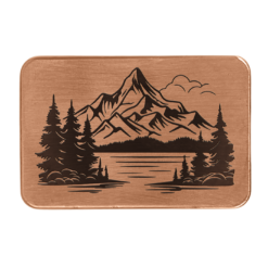 Mountain Embossed Ball Marker 8 Mountain Embossed Ball Marker - Image 4