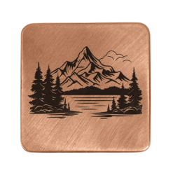 Mountain Embossed Ball Marker 9 Mountain Embossed Ball Marker - Image 5