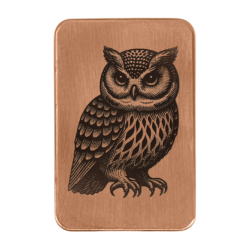 Owl Embossed Ball Marker 9 Owl Embossed Ball Marker - Image 5