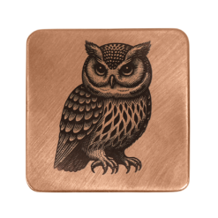 Owl Embossed Ball Marker 8 Owl Embossed Ball Marker - Image 4