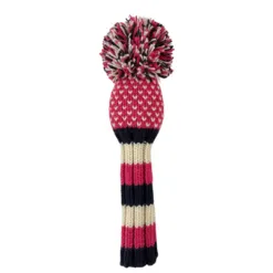 Pink, Navy, White Chevron Knit Wool Headcovers- LAST CALL! 9 Pink, Navy, White Chevron Knit Wool Headcovers- LAST CALL! - Image 5