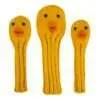 Rubber Duck knit golf headcovers