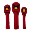 Cardinal Knit Wool Headcovers 12 Cardinal Knit Wool Headcovers