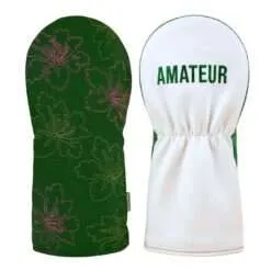 Duraleather Headcovers - SHIPS NOW! 14 Azalea Stitched Driver Headcover