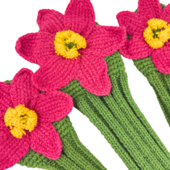 Alternative view of Augusta Azalea Knit Headcovers (Driver, Fairway, Hybrid, or Set)